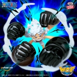 Оригинальная аниме фигурка &laquo;One Piece World Collectible Figure Special - White Gatling Monkey D. Luffy Gear 5&raquo;