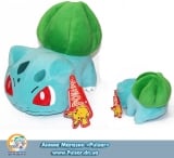 Мягкая игрушка из аниме "Pokemon" Покемон Bulbasaur (Бульбазавр)  XL