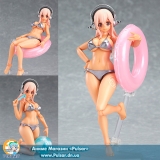 Оригинальная аниме фигурка figma Super Sonico: Suntanned ver.