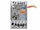 Вакуумні навушники "Baby Panda"