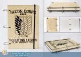 Скетчбук ( sketchbook)  Shingeki no Kyojin - Recon Corps
