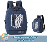 Рюкзак по мотивам Аниме сериала "Вторжение Гигантов" (Shingeki No Kyojin) Navi Edition