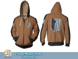 Худі Shingeki no Kyojin / Attack on Titan Anime Zipper Hoodie