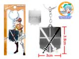 Брелок для ключів з аніме серіалу Shingeki no Kyojin модель "Trainee"