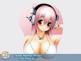 3D коврик для мышки из аниме Super Sonico модель Bikini