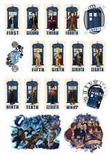 Стикеры Doctor Who Tape 01