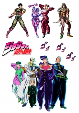 Стикеры JoJo's Bizarre Adventure tape 1