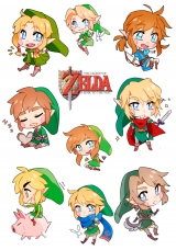 Стікери The Legend of Zelda