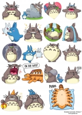 Стикеры Totoro Tape 02
