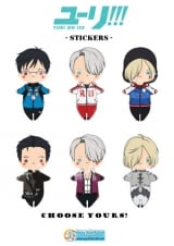 Стикеры Yuri!!! on Ice  Tape 03