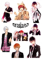 Стикеры Diabolik Lovers Tape 01