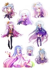 Стикеры No game no Life Tape 01