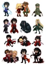 Стикеры Hellsing Tape 01
