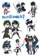 Стикеры Blue Exorcist Tape 01