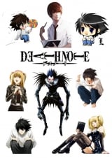 Стикеры Death Note Tape 01
