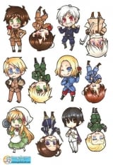 Стікери Hetalia Tape 01