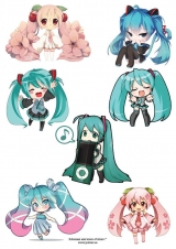 Стикеры Vocaloid Tape 02