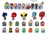 Стікери Marvel PRO vol 1