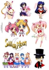 Стикеры Sailor moon tape 3