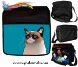 Сумка со сменным клапаном  "Grumpy Cat"