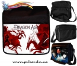 Сумка зі змінним клапаном "Dragon Age " - Red Style