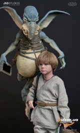 Оригинальная sci-fi фигурка &laquo;JND Studio - STAR WARS Young Anakin Skywalker X Watto 1/3 Scale Statue&raquo;