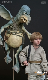 Оригинальная sci-fi фигурка &laquo;JND Studio - STAR WARS Young Anakin Skywalker X Watto 1/3 Scale Statue&raquo;