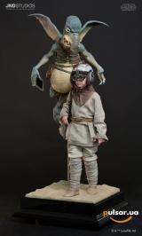 Оригинальная sci-fi фигурка &laquo;JND Studio - STAR WARS Young Anakin Skywalker X Watto 1/3 Scale Statue&raquo;