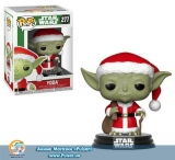 Виниловая фигурка Pop Star Wars: Holiday - Santa Yoda