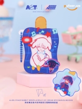 Игрушка-сюрприз с коллекционной фигуркой &laquo;Alien Stage Rabbit Series Acrylic Ice Cream Keychain Blind Box&raquo;