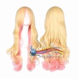 Косплей Парик Sheryl.Nome 80cm Gold pink Macross Frontier