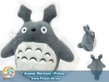 М`яка іграшка Totoro модель Leaf Green no 1