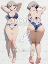 Дакимакура (подушка для объятий)  150 см &laquo;Узаки Хана | Удзаки хочет тусоваться&raquo; модель 2