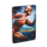 Деревянный постер «Flash running»