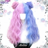 Парик «Blue Pink Lolita Wigs Ombre»