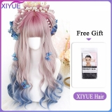 Перука «Blue Pink Lolita Wigs Water»