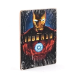 Деревянный постер «Iron Man #1»