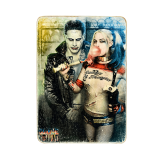 Деревянный постер «Suicide Squad. Harley Quinn & Joker»