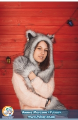 Зверошапка (SpiritHood) модель Huski UA ( Хаскі)