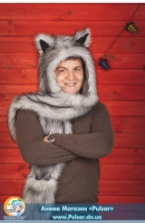 Зверошапка (SpiritHood) модель Huski UA ( Хаскі)