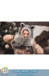 Зверошапка (SpiritHood) модель Huski UA ( Хаскі)