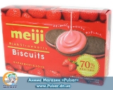 Бісквіти Meiji Rich Strawberry