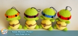 М`яка іграшка Amigurumi "Черепашки Ніндзя" (Ручна Робота)