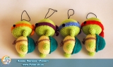 М`яка іграшка Amigurumi "Черепашки Ніндзя" (Ручна Робота)