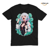 Футболка &laquo;Ahegao Collection ☀ Cyberpunk: Edgerunners ➤ Lucyna Kushinada&raquo;