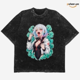 Футболка &laquo;Ahegao Collection ☀ Cyberpunk: Edgerunners ➤ Lucyna Kushinada&raquo;