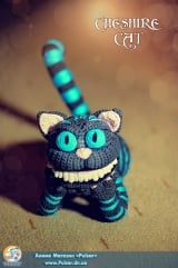 Мягкая игрушка "Amigurumi"  "Чешир"
