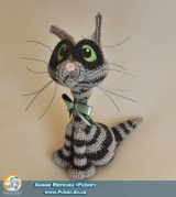 Мягкая игрушка Amigurumi "Котейка" (Ручная Работа)