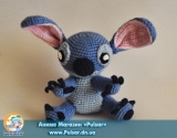 Мягкая игрушка "Amigurumi"  "Stich"
