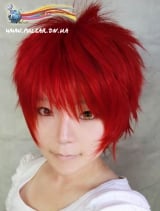 Косплей Парик Gaara (Красный) 30см